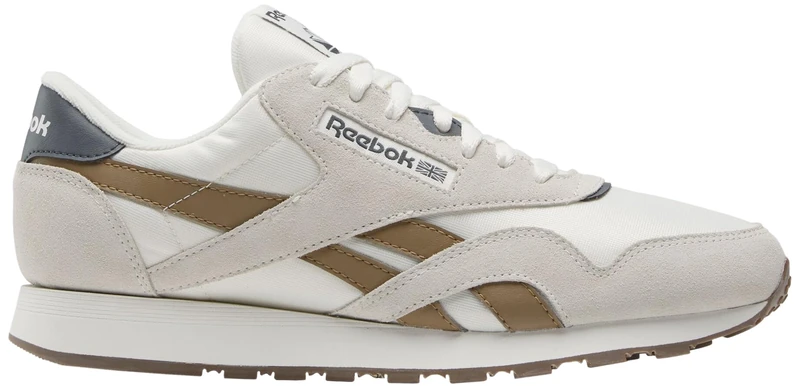 Reebok Men's Classic Nylon Shoes - Chalk/TREBRO/RBKLE2 4