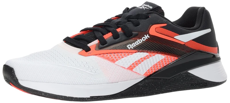 Reebok Nano X4 Training Shoes - Black/FTWWHT/ORGFLA 7