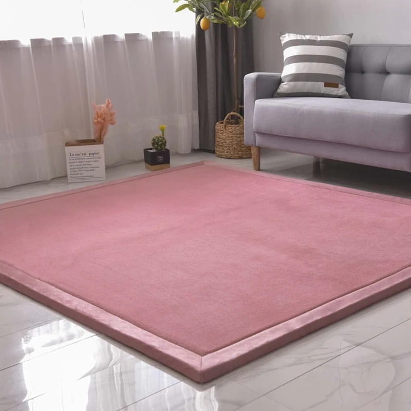 TALCON Area Rug Kids Rug for Girls Boys, Soft Children Study Walking Crawling Mat, Educational Classroom Nursery Bedroom Play Mat, Non-slip Living Room Floor Carpet