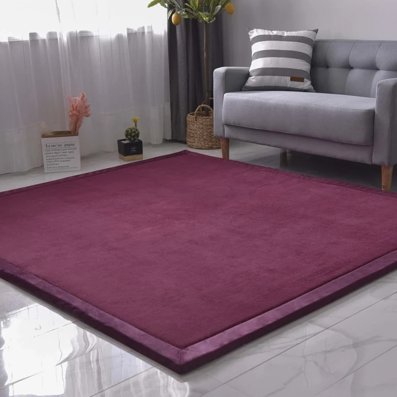 TALCON Area Rug Kids Rug for Girls Boys, Soft Children Study Walking Crawling Mat, Educational Classroom Nursery Bedroom Play Mat, Non-slip Living Room Floor Carpet