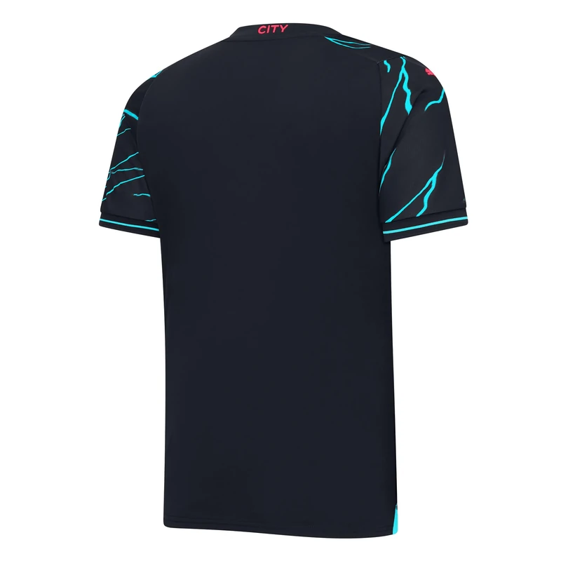 Manchester City F.C. Third Shirt 2023/24 Season - Replica - Men - Dark Navy - Size: 3XL