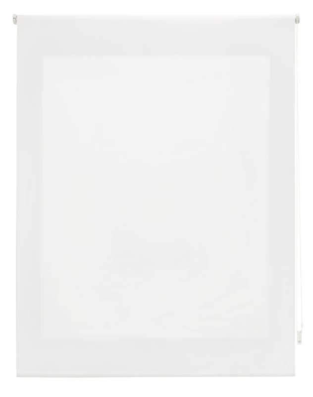 DECORBLIND | Smooth Translucent Roller Blind, Blind Size: 150 x 175 cm Width x Length/Plain Fabric Dimensions: 147 x 170 cm – Translucent Blind Off-White Easy Installation to Wall or Ceiling