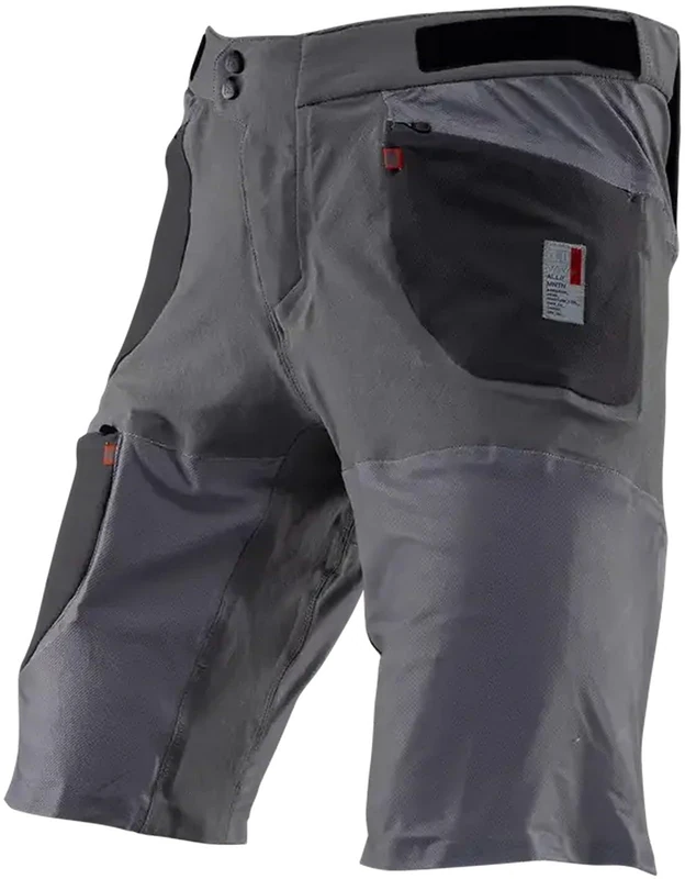 Leatt AllMtn 3.0 MTB Shorts, M, Granite Grey