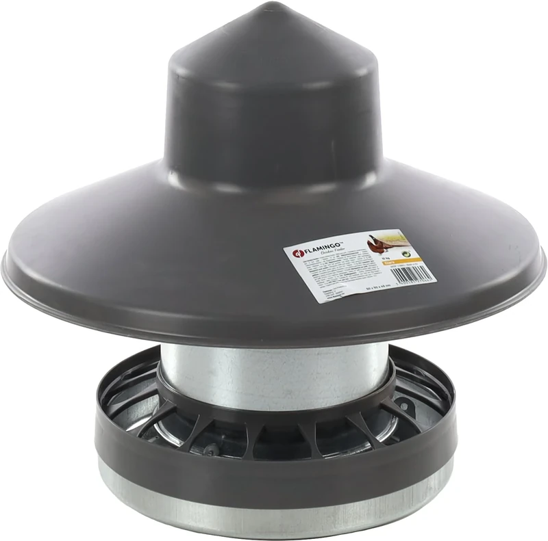 Flamingo Clara Bird House Metal Lid Grey 10 kg 50 x 50 x 45 cm