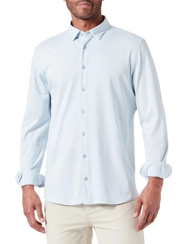 CASUAL FRIDAY Men's Cfarthur Ls Bu Jersey Shirt, 144110/Heather, XXL