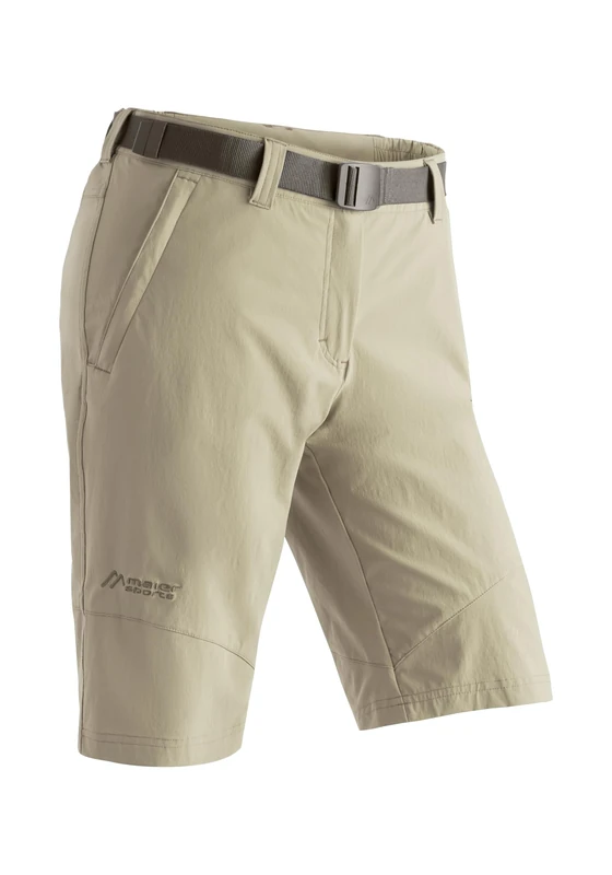 maier sports Lawa, Women's Short Hiking Trousers, Water-Repellent Bermuda Shorts for Trekking and Hiking, PFC-Free, mSTRETCH pro 4 & dryprotec