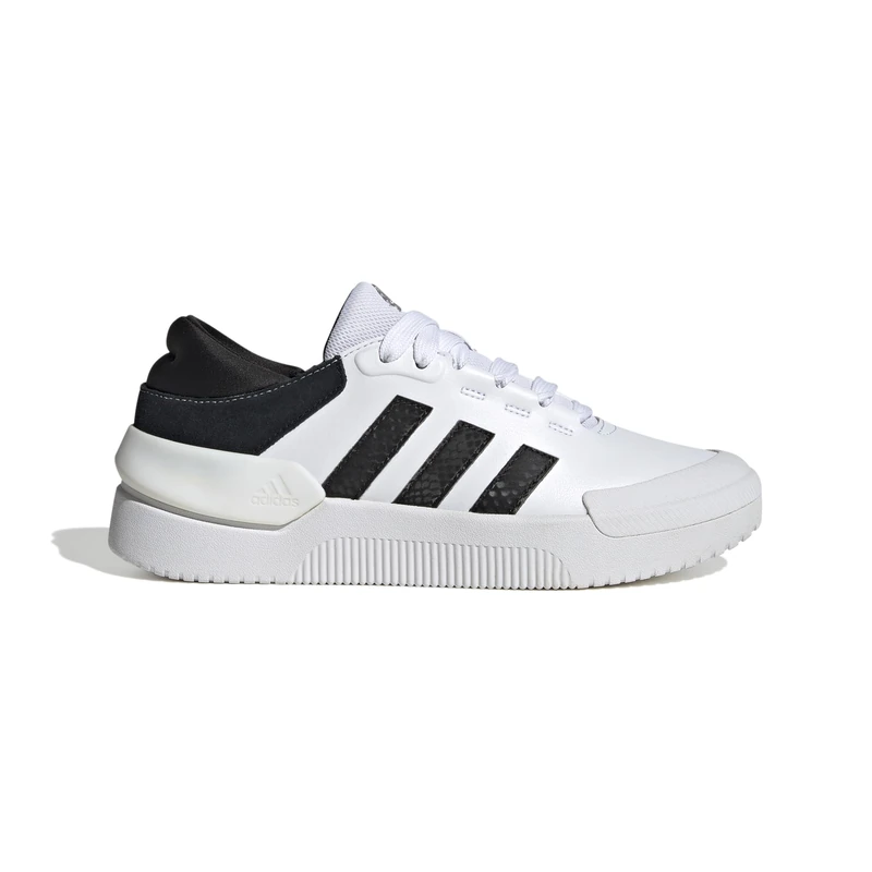 adidas Court Funk, Women's Shoes-Low (Non-Football), FTWR White Core Black Matte Silver, 3.5 UK