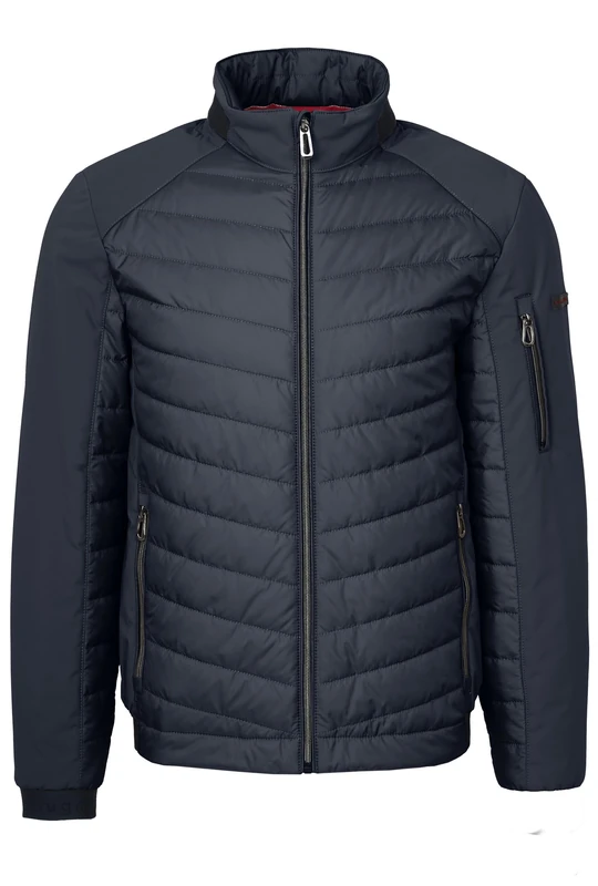 bugatti Men's 573200-51031 Jacket, Navy-390, 48 cm