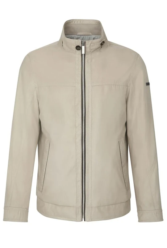 bugatti Men's 577200-59018 Jacket, Beige-40, 114 cm