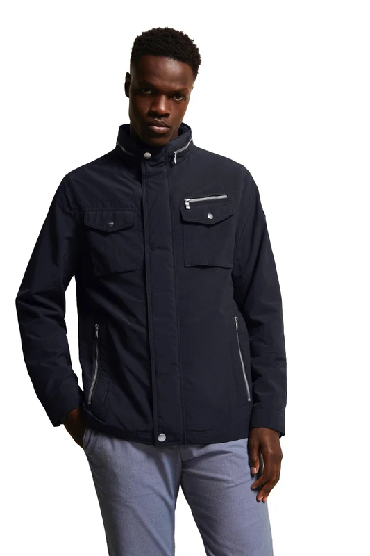 bugatti Men's 576200-51292 Jacket, Navy-390, 60