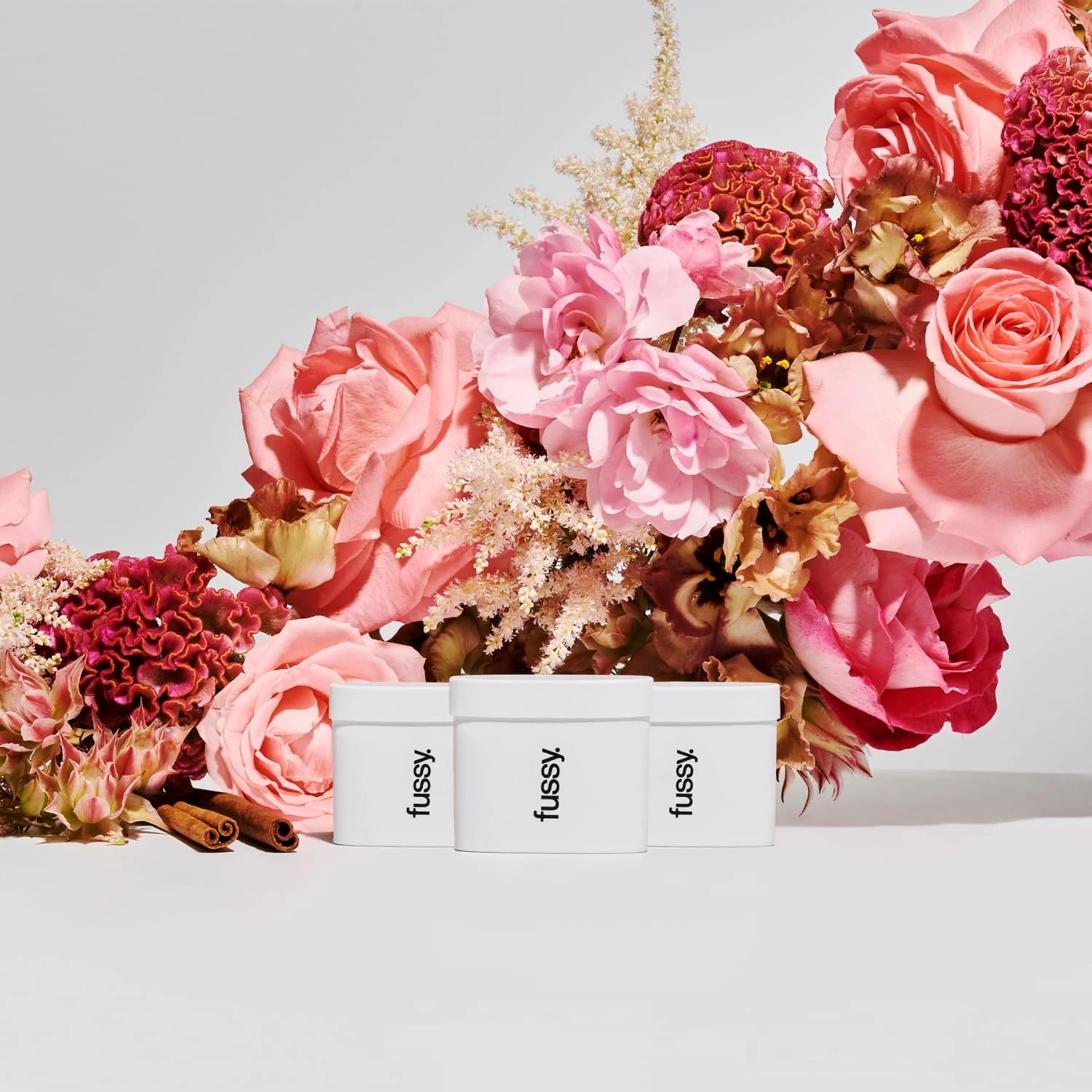 Fussy - Natural Deodorant Refill - Pack of 3 - Aluminium Free - Flora Scent - 24 hour protection - 100% effective - Night Tales - Cedar, Cinnamon and Patchouli - Vegan & Cruelty Free - 3 x 40g refills