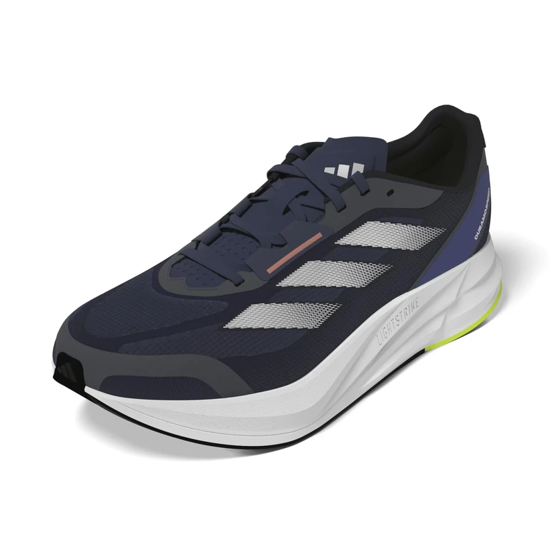 adidas Duramo Speed Running Shoes, Men's Running Shoes, Legend Ink Zero Met Lucid Lemon, 5.5 UK