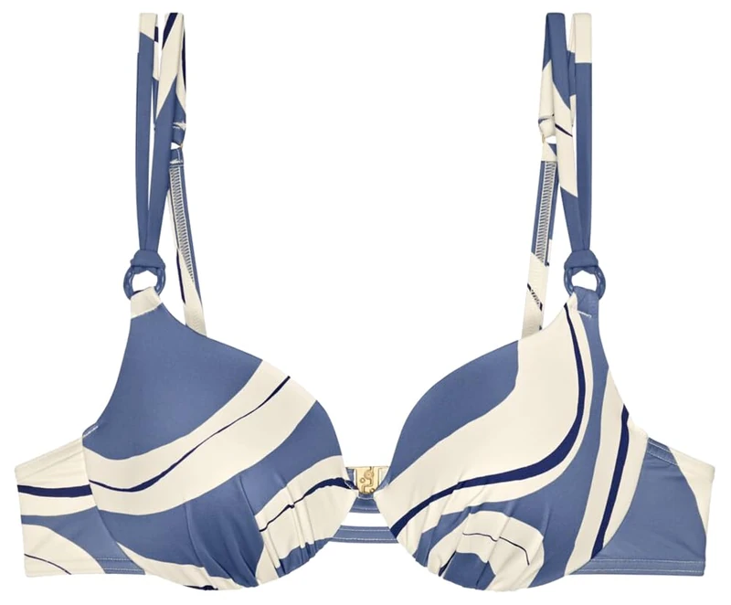 Triumph Women's Summer Allure Wp Bikini Top, Blue Combination., 14/D