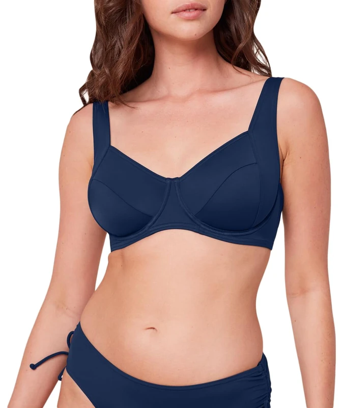 Triumph Women's Summer Mix & Match W 01 Sd Bikini top, Navy, 34C