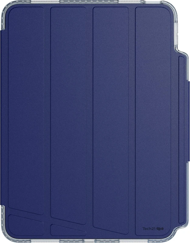 Tech21 EvoFolio case for iPad 10th / 11th Gen - Impact protection - Multi-angle viewing - Blue