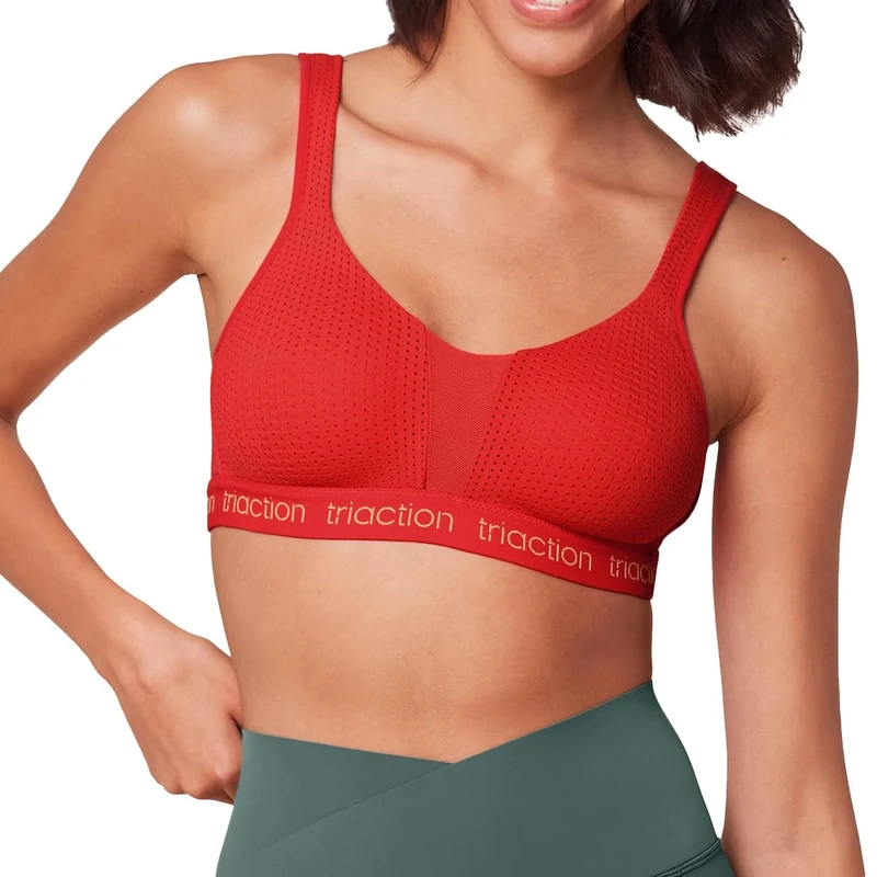 Triumph Women's Triaction Energy Lite N EX, Bra, Blood Orange