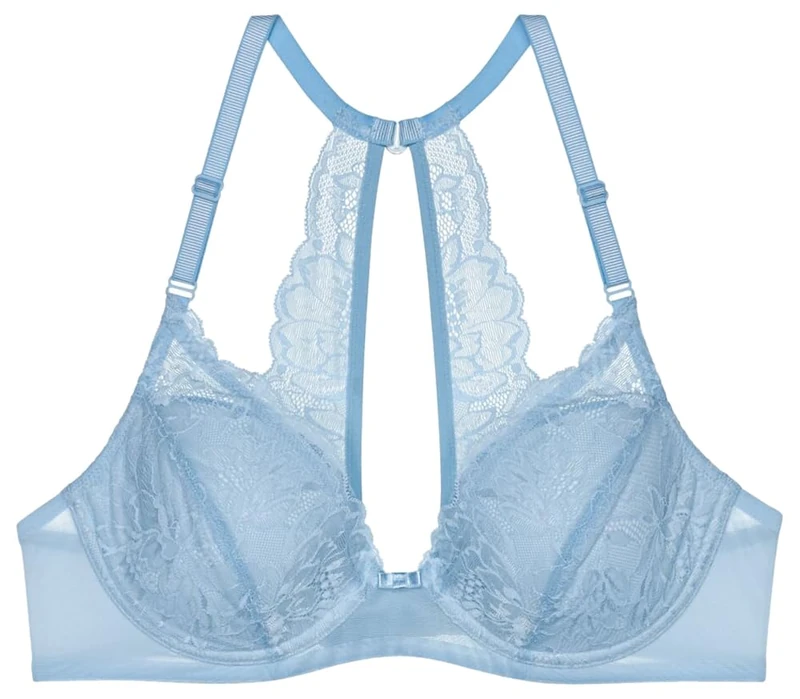 Triumph Women's Amourette Charm T Wp Bra, Blue, 40C - Image 1
