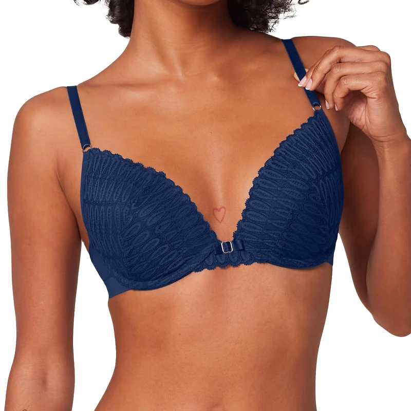 Triumph Aura Spotlight T WHU Bra for Women, deep Water, 38C