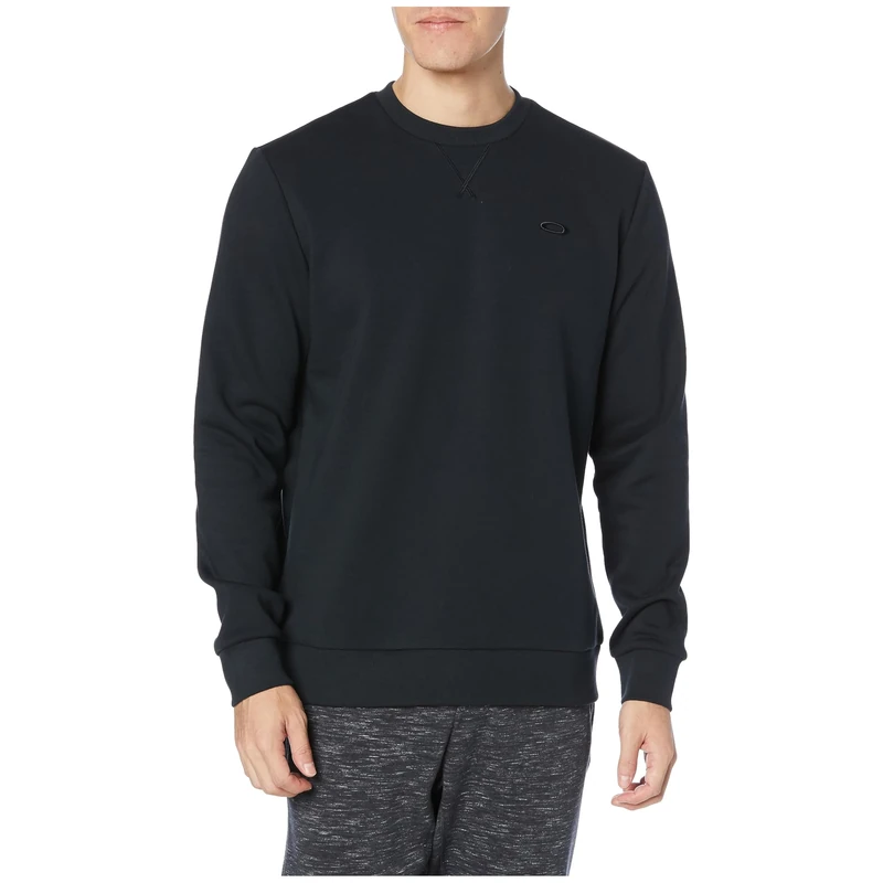 Oakley Men's Relax Crew Sweatshirt 2.0, Blackout, XXL