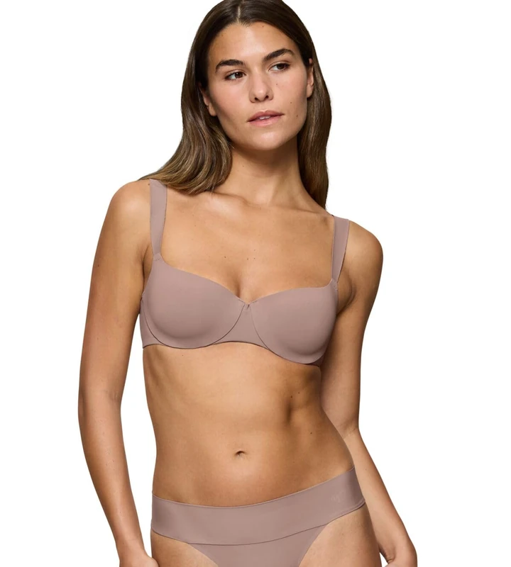 Triumph Women's Body Make-Up Illusion Balconette Ex Bra, Chocolate Mousse, 38B