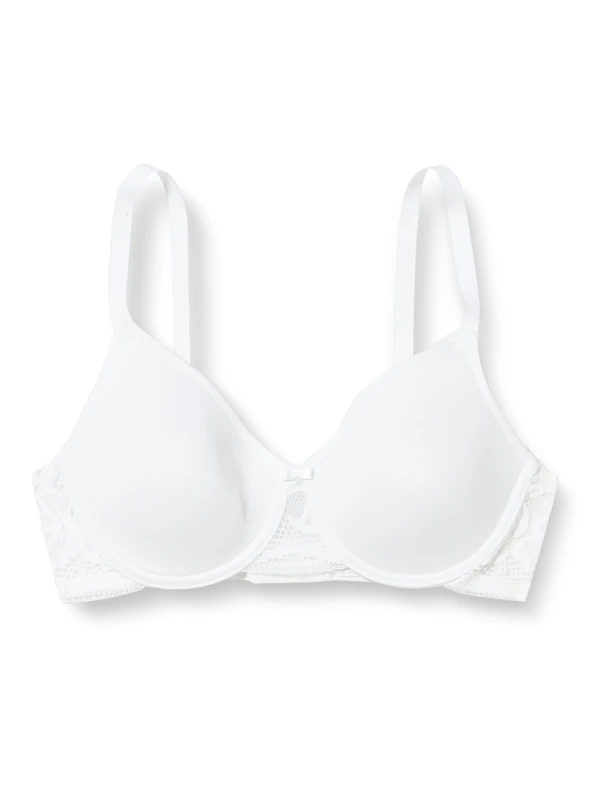 Triumph Women's Modern Lace + Cotton Wp Ex Bra, White, 40DD