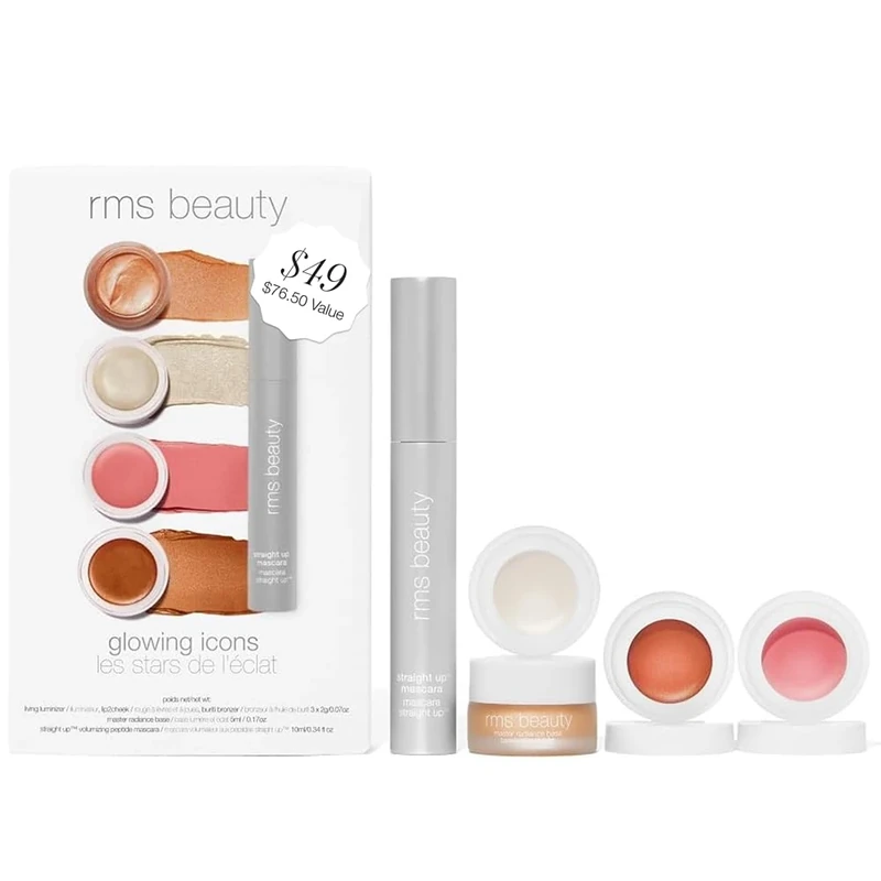 RMS Beauty Best of RMS Collection - Glowing Icons For Women 5 Pc