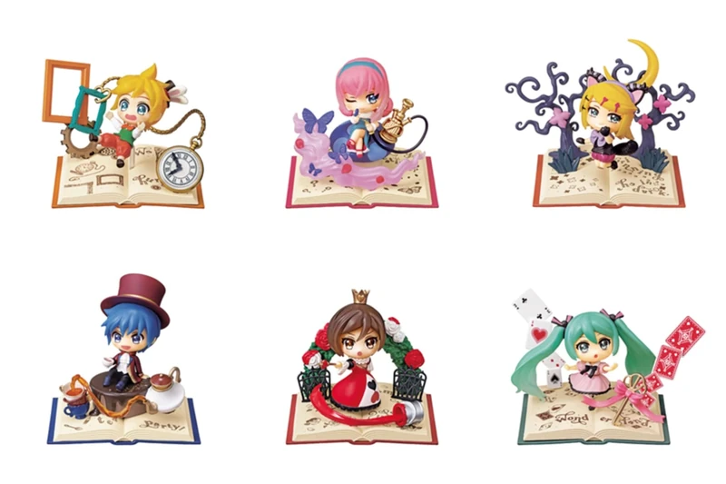 Re-Ment - Boite De 6 Figurines Hatsune Miku Secret Wonderland Collection - 4521121207612