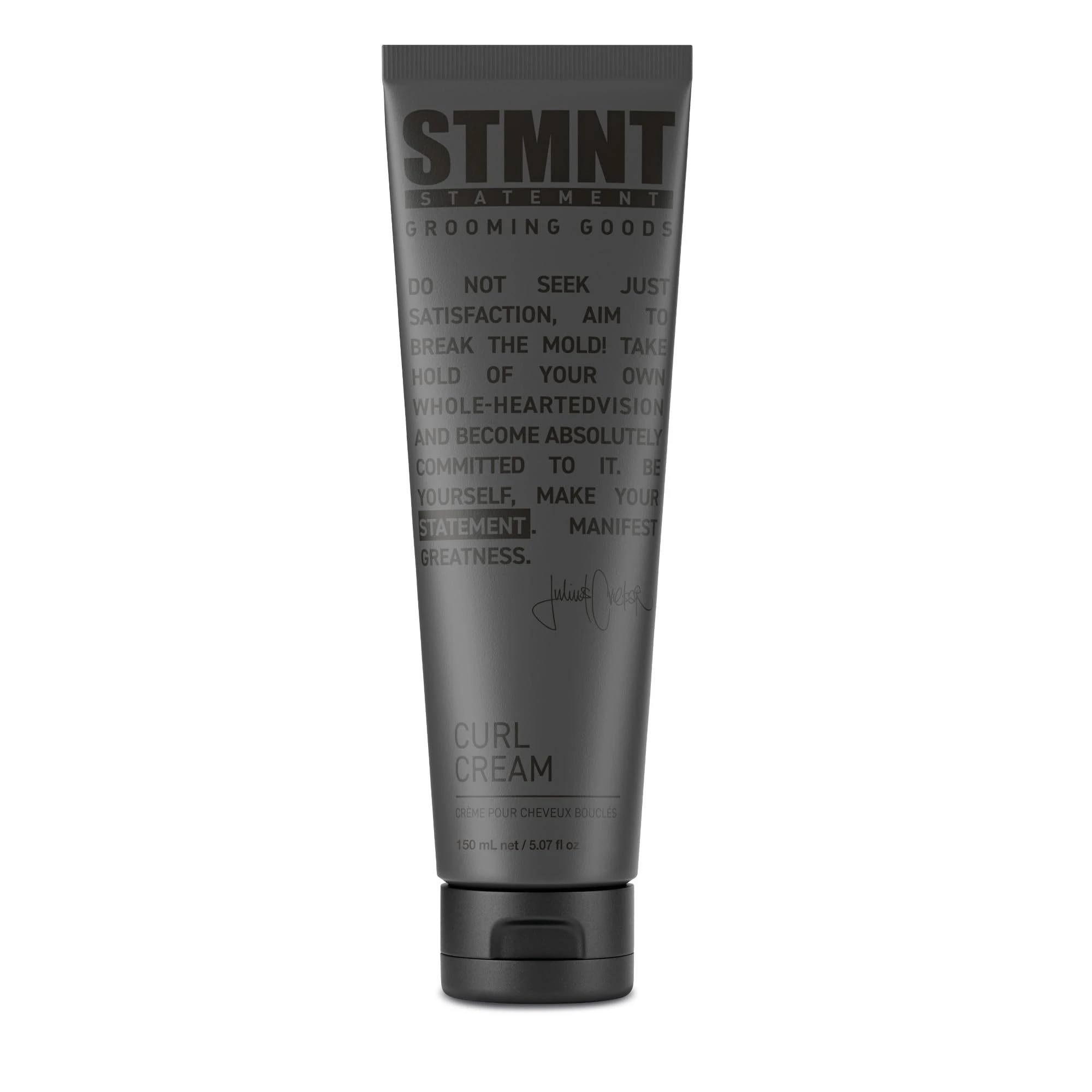 STMNT Grooming Goods Curl Cream 150ml | controls and defines waves, curls and coils | improves combability | heat protection up to 230°C