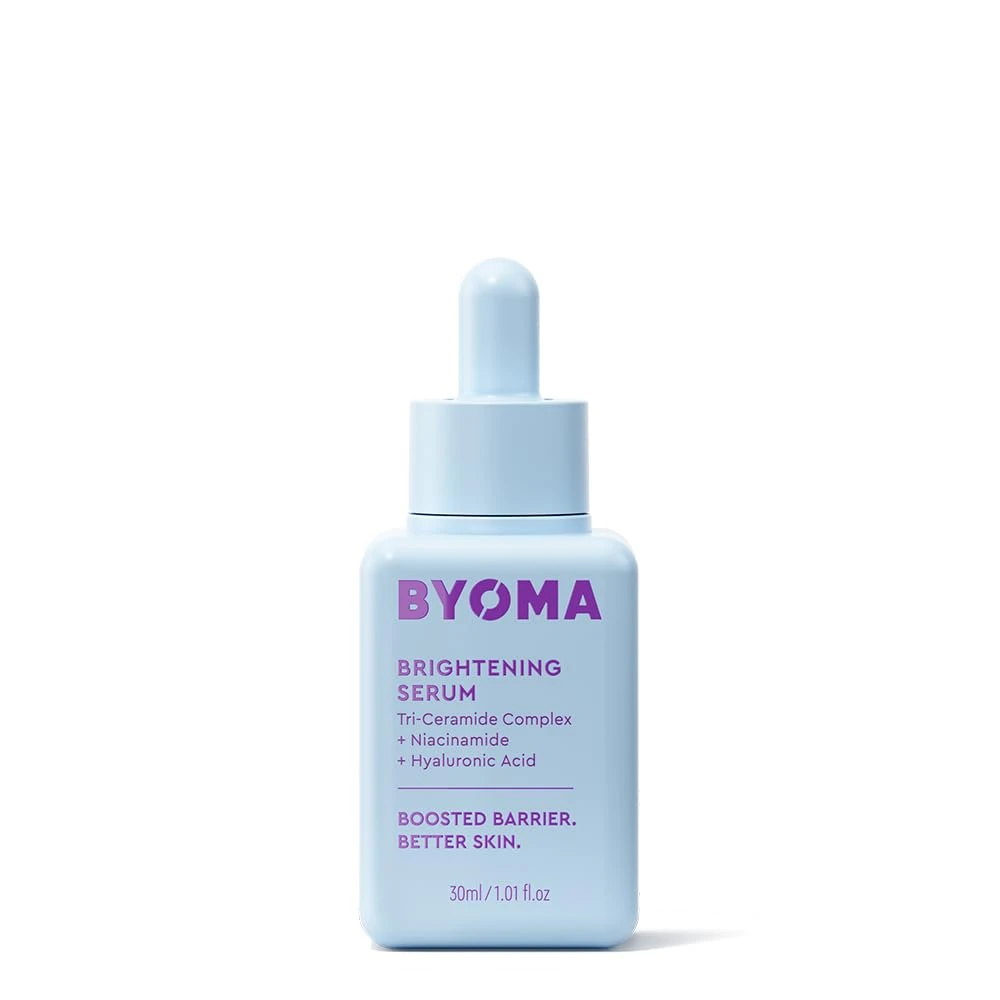 BYOMA Brightening Serum (30ml) Brightening and Hydrating Face Serum with Hyaluronic Acid, Niacinamide and Ceramides - For Glowing and Radiant Skin