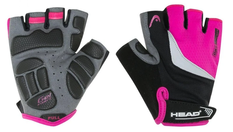 HEAD - Lady 8506 Gloves – Black/Pink, M - Image 1