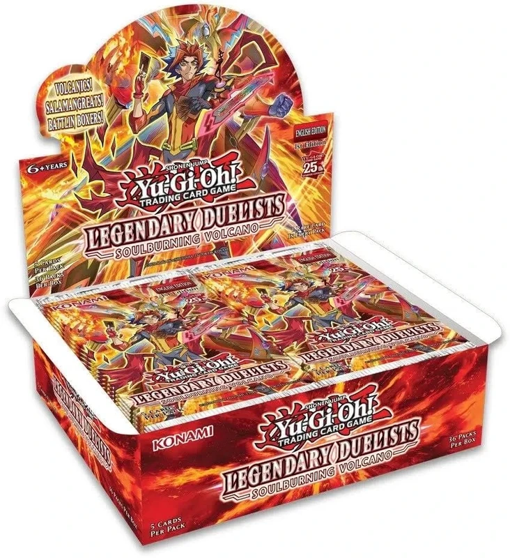 Yu-Gi-Oh! Collectible Card Game - Legendary Duelists: Burning Volcano (Spanish Language)
