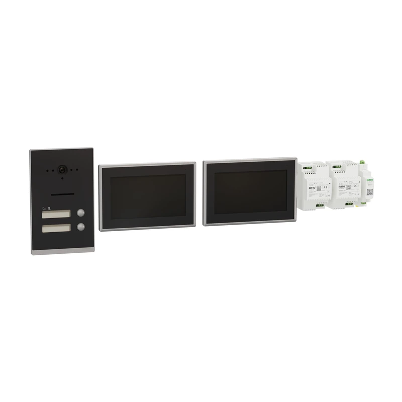 Schneider Electric Ritto TWINBUS IP Video Intercom Set - 7 Inch