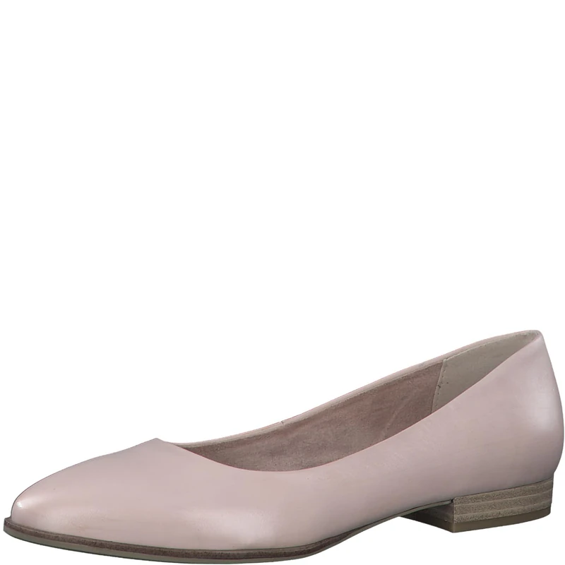 MARCO TOZZI Women's 2-22105-42 Ballet Flat, Nude, 5 - Image 1