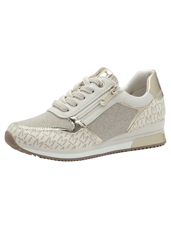 MARCO TOZZI Women's 2-23713-41 Sneaker, Cream Comb, 6.5 UK