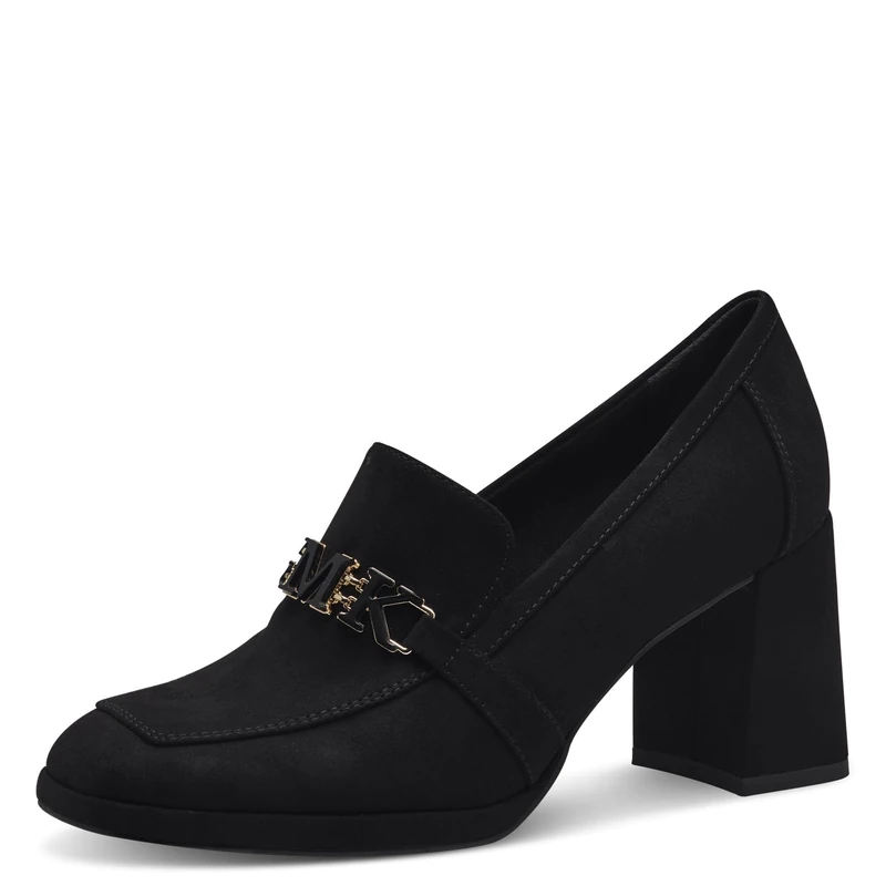 MARCO TOZZI Women's 2-84402-42 Loafers, Black, 6.5
