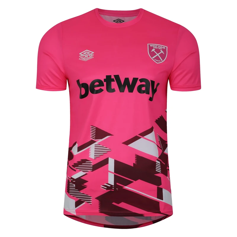 Umbro West Ham Warm Up Jersey (S) - Image 1