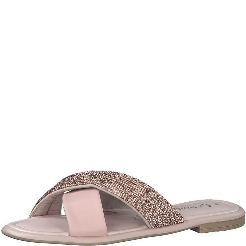 MARCO TOZZI Women's 2-27123-42 Mule, Nude Comb, 5.5