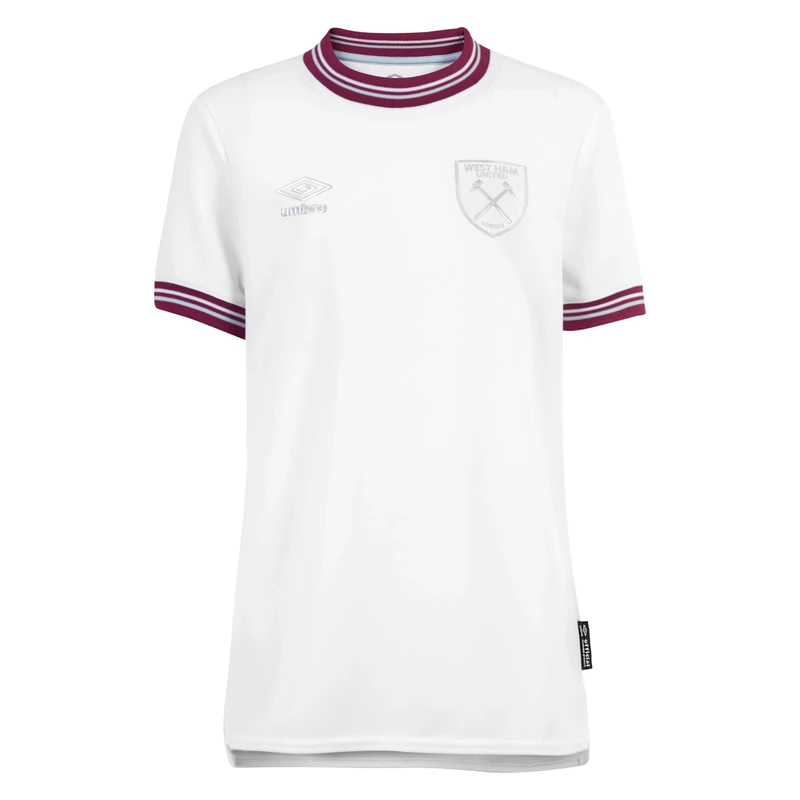 Umbro West Ham Away Jersey SS Jnr