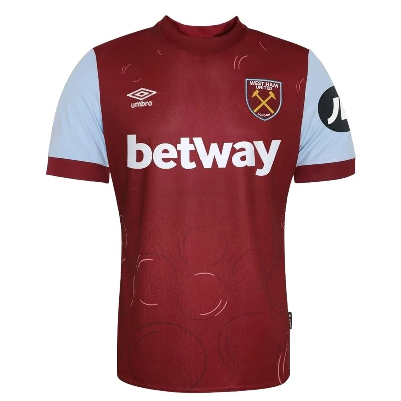 Umbro West Ham Home Jersey SS