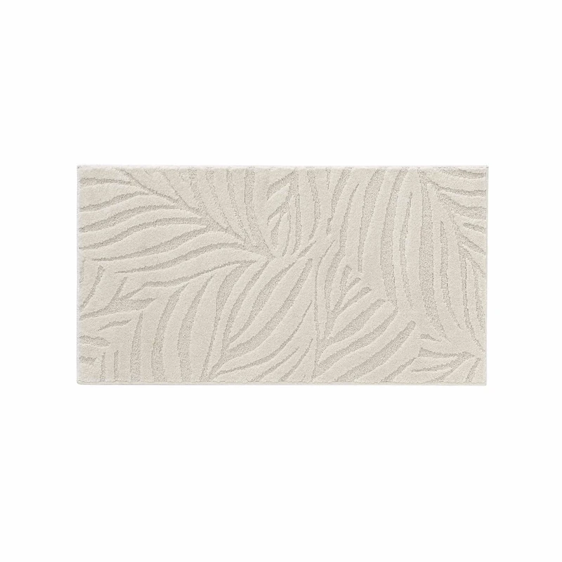 Douceur d'Intérieur, Ankara Plain Relief Rectangle Rug (60 x 110 cm)