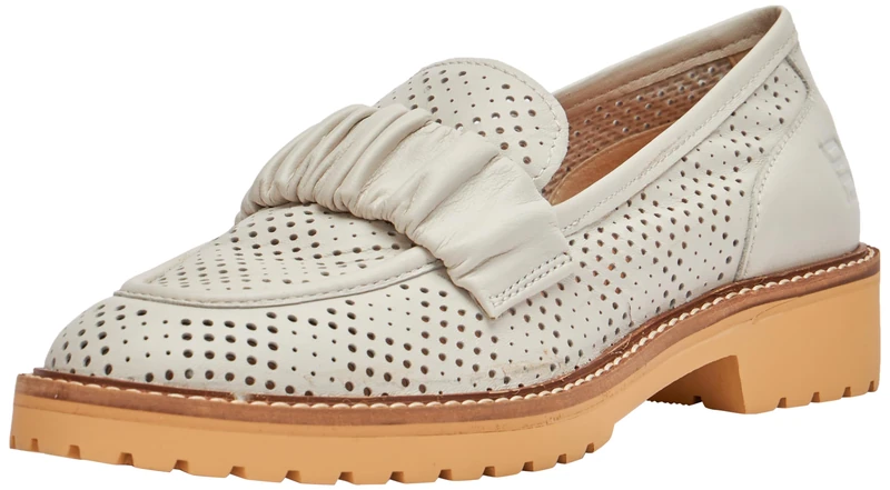 BAGATT Women's D32-aid61 Loafer, Off-White, 9 UK
