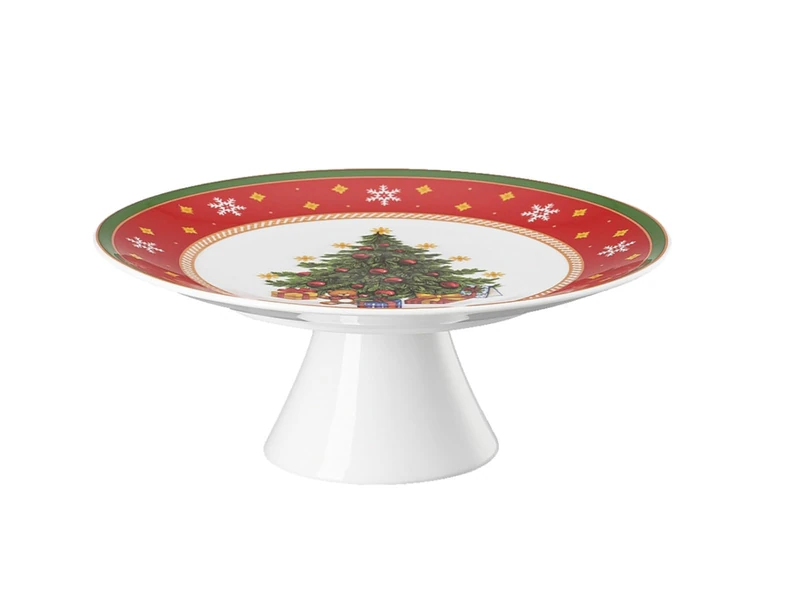 Happy Wintertime Cake Plate 22 cm