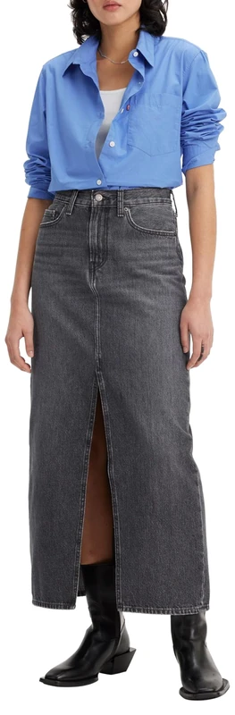 Levi's Women's Ankle Column Skirt Skort, Adventure Seeker, 27