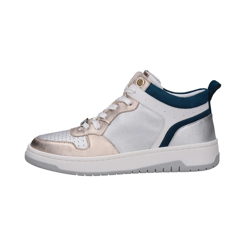 bugatti Women's 435-ai332 Sneaker, Silver Multi-Coloured, 3.5 UK