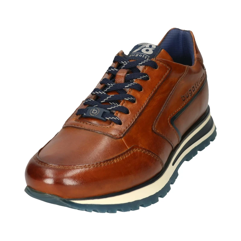 bugatti Men's 332-ag804 Lace-Up Shoes, Cognac, 12 UK