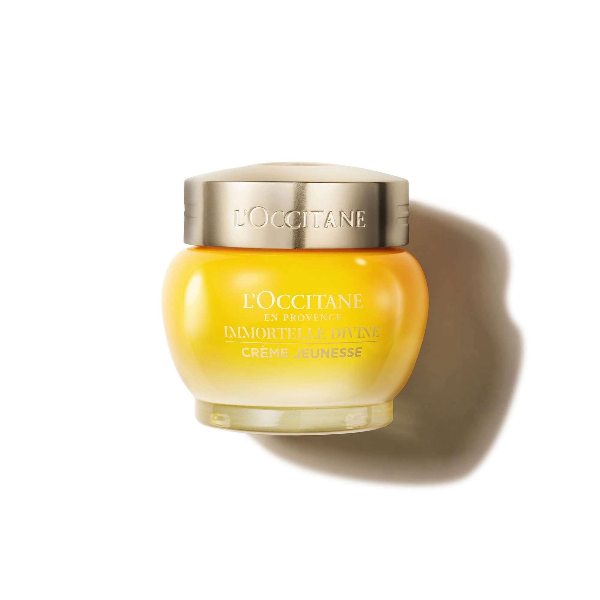 L'OCCITANE Immortelle Divine Cream 50ml, Anti-Aging Moisturiser with Natural Retinol Alternative, Silky, Nourishing Texture, Luxury Clean Skincare for All Skin Types