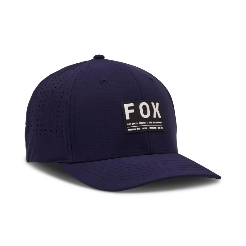 Fox Racing Men's Non Stop Tech Flexfit Hat, Midnight, Large