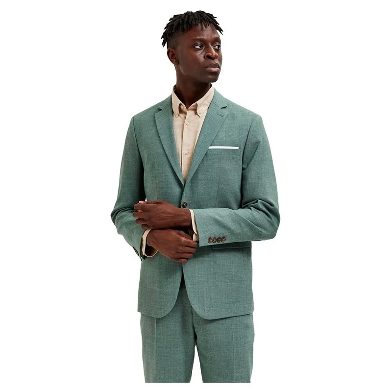 SELETED HOMME SLHSLIM-Oasis Linen BLZ NOOS Suit Jacket,
