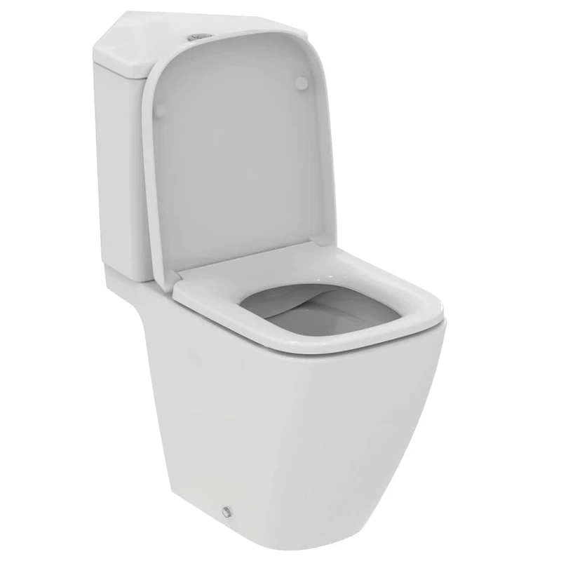 Ideal Standard i.Life S Compact Corner Close Coupled Toilet with 6/4 Litre Cistern and Soft Close Toilet Seat