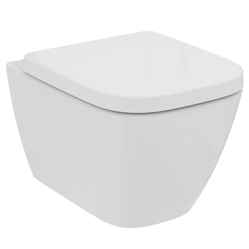 Ideal Standard i.Life S Compact Wall Mounted Toilet with ProSys Frame and Cistern, Soft Close Toilet Seat and Dual Flushplate